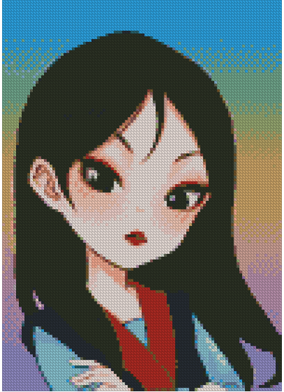 ZAi-471 Disney Princess Diamond Painting