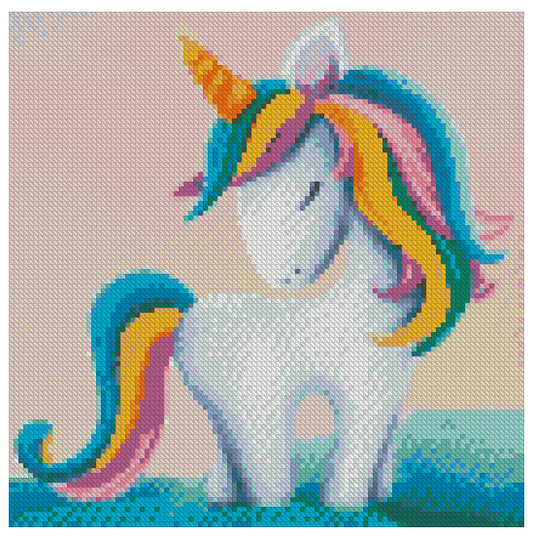 ZAi-498 Unicorn Diamond Painting