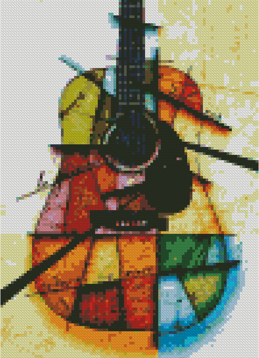 ZAi-602 Guitar Diamond Painting