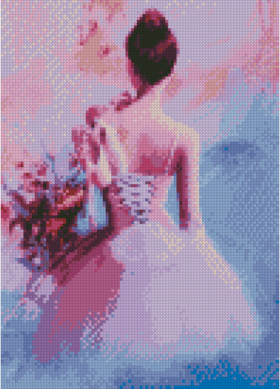ZAi-860 Ballet Dancing Diamond Painting