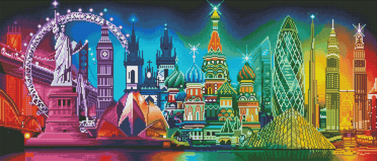 ZAiX-010 World Famous Cities Landmarks Premium Kit