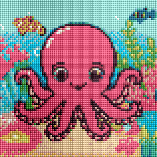 ZAi MINI-028 Octopus Diamond Painting