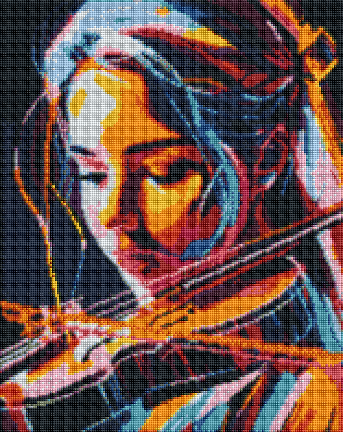 ZAi-2585 Violin Diamond Painting