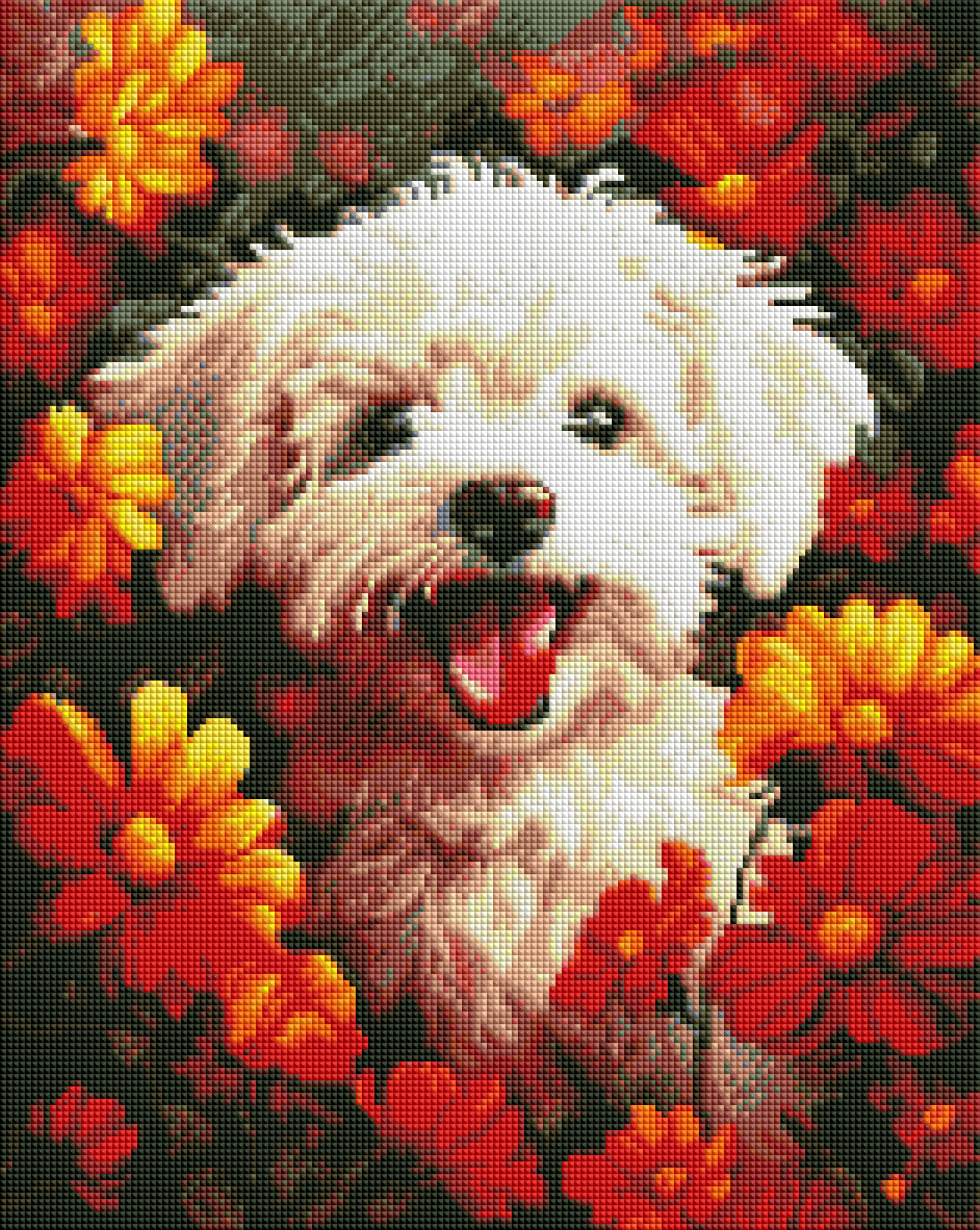 ZAi-2587 Dog Diamond Painting