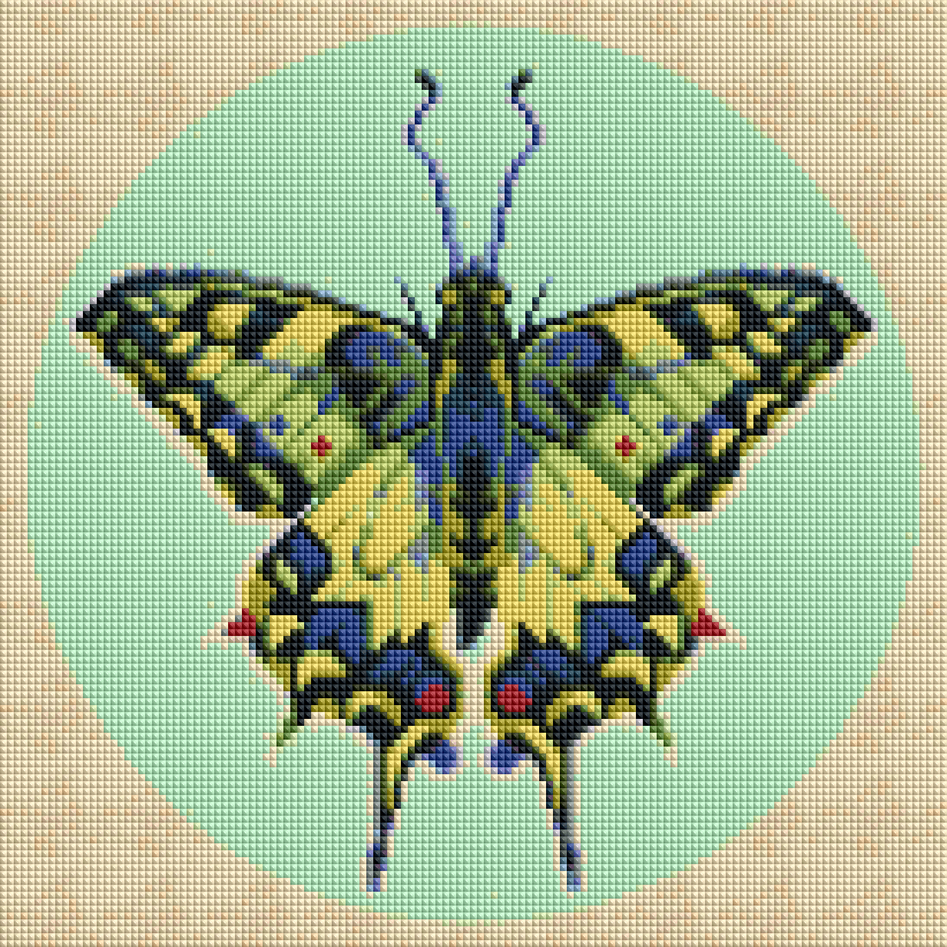 ZAi- 2744 Butterfly Diamond Painting