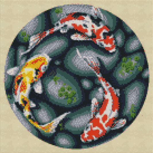 ZAi- 2748 Fishes Diamond Painting