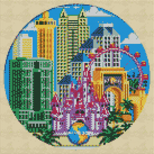 ZAi- 2758 Scenery Diamond Painting