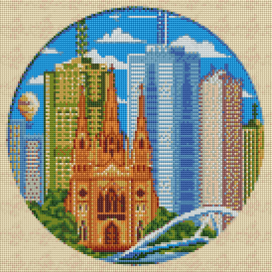 ZAi- 2762 Scenery Diamond Painting