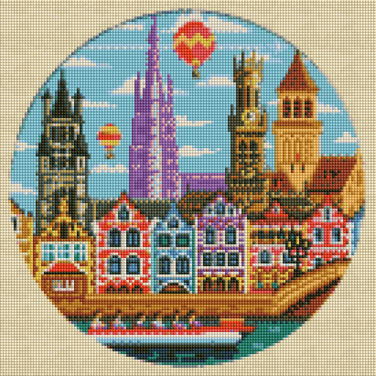 ZAi- 2764 Scenery Diamond Painting