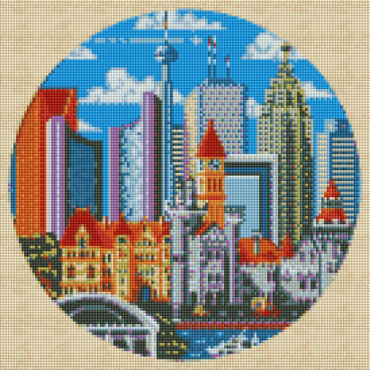 ZAi- 2765 Scenery Diamond Painting