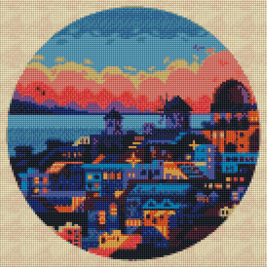 ZAi- 2770 Scenery Diamond Painting