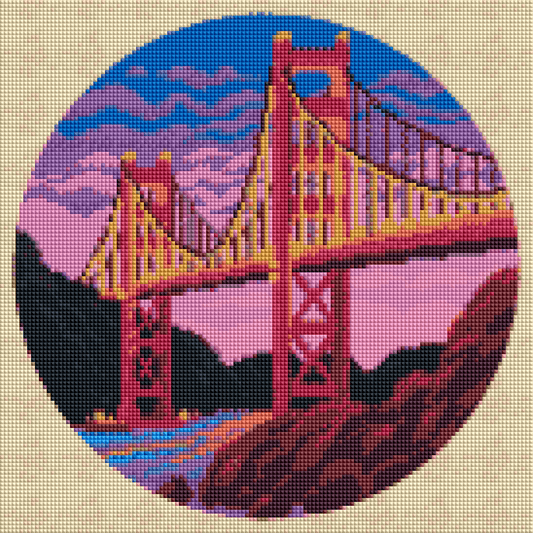 ZAi- 2772 Scenery Diamond Painting