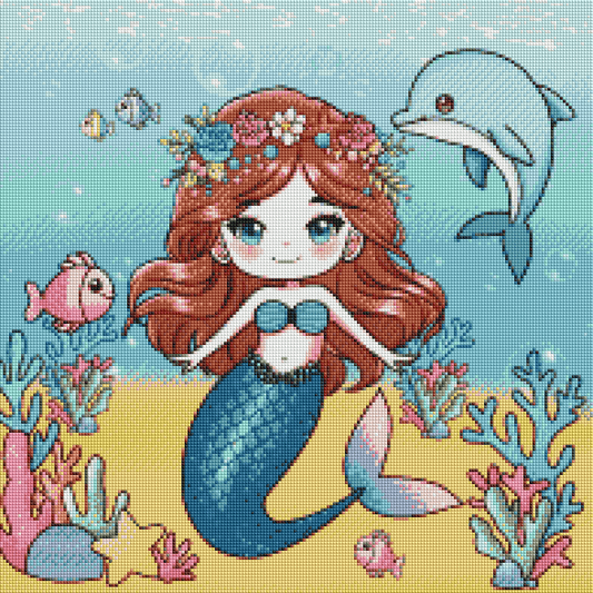 ZAi- 2793 Mermaid Diamond Painting