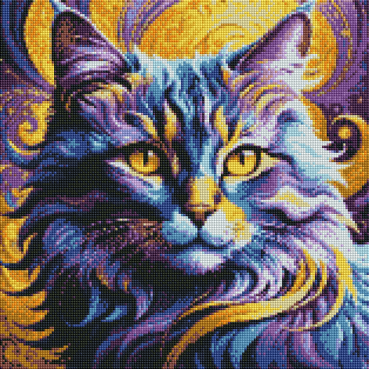 ZAi- 2796 Cat Diamond Painting