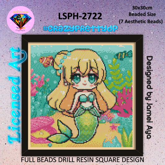 ZAi- 2722 Mermaid Diamond Painting