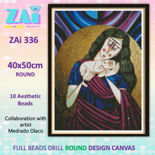 ZAi-336 Mother & Child Diamond Painting