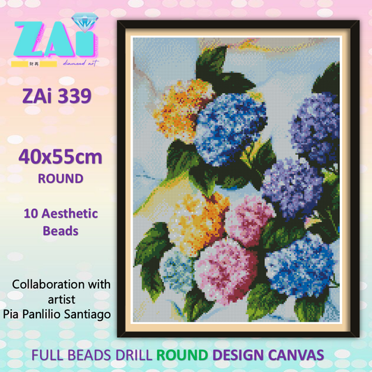ZAi-339 Flowers Diamond Painting