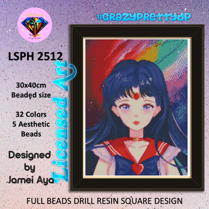 ZAi-2512 Sailormoon Princess Diamond Painting