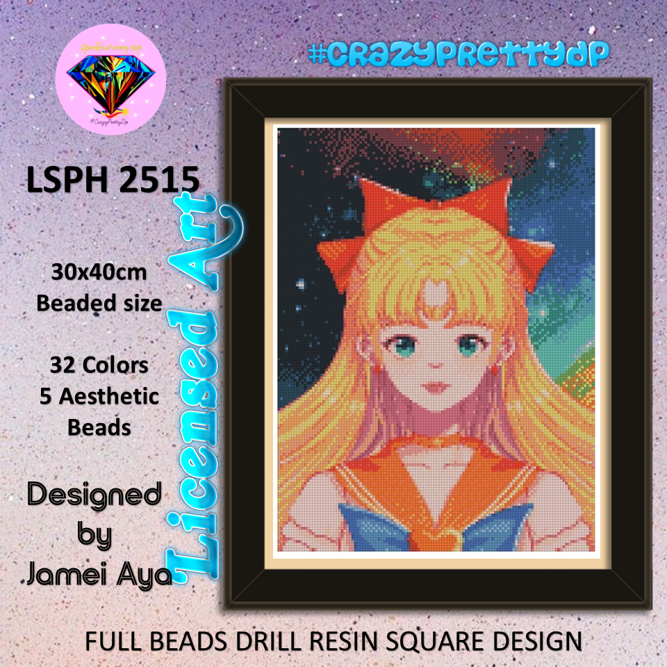 ZAi-2515 Sailormoon Princess Diamond Painting