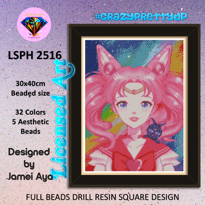 ZAi-2516 Sailormoon Princess Diamond Painting