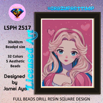 ZAi-2517 Disney Princess Diamond Painting