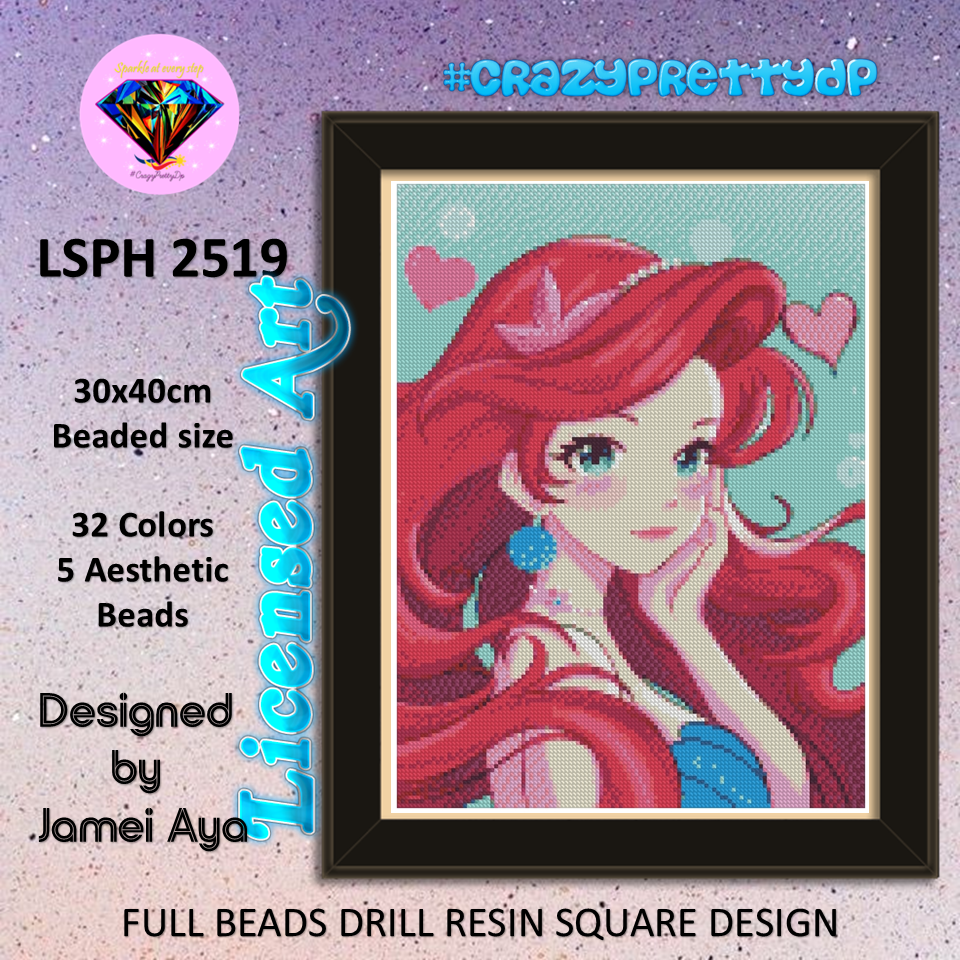 ZAi-2519 Disney Princess Diamond Painting