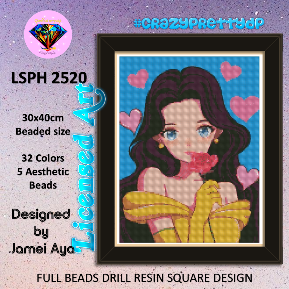 ZAi-2520 Disney Princess Diamond Painting