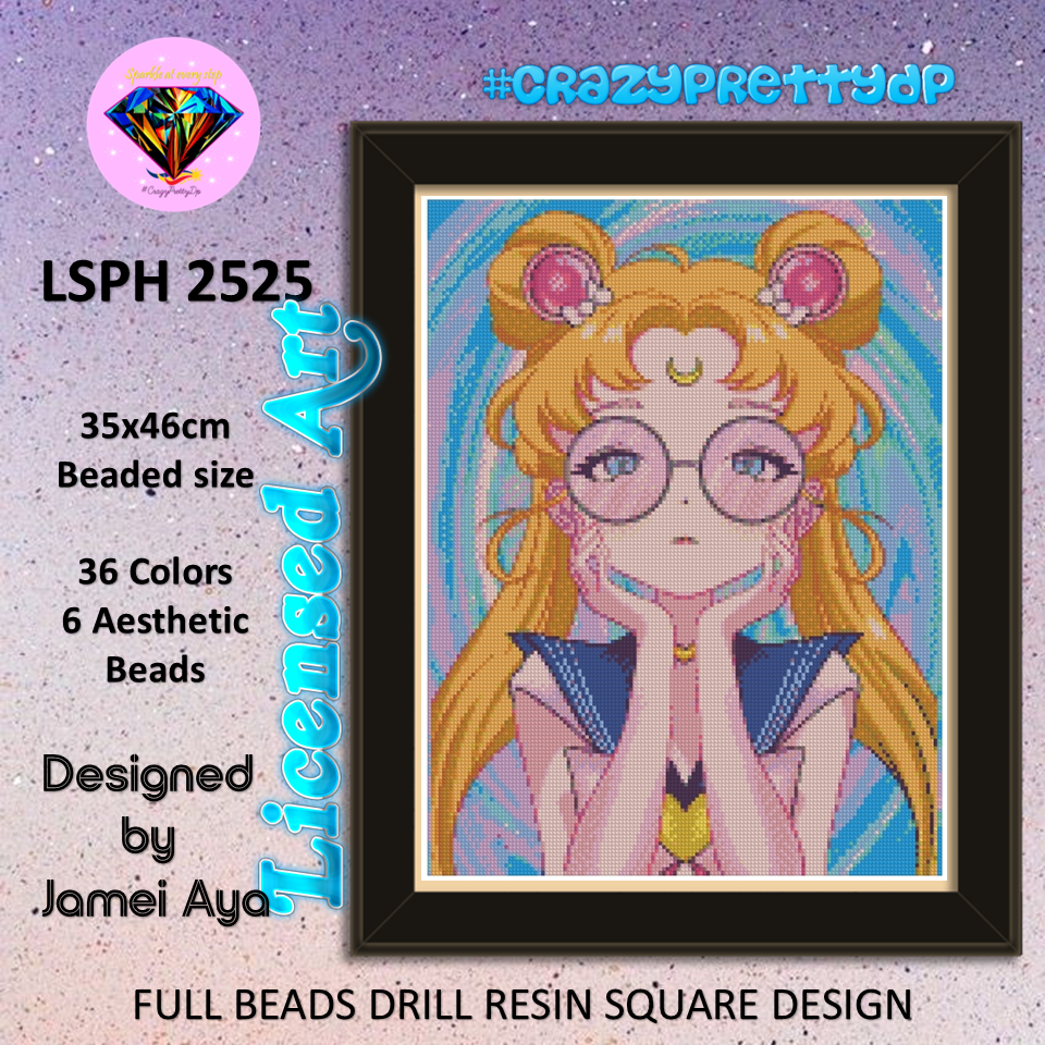 ZAi-2525 Sailormoon Diamond Painting