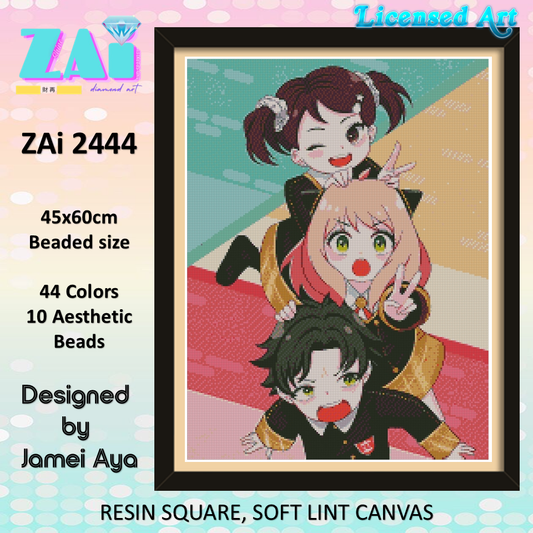 ZAi-2444 Spy Family Diamond Painting