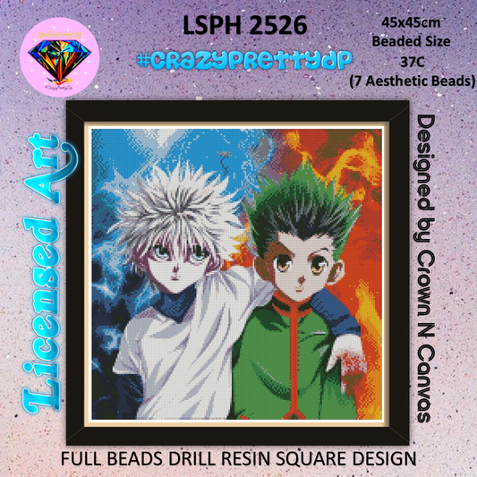 ZAi-2526 Hunter x Hunter Diamond Painting