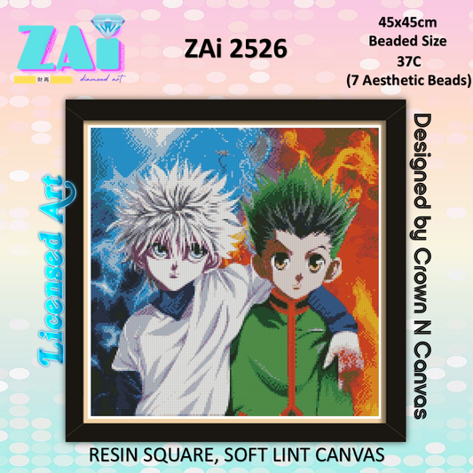 ZAi-2526 Hunter x Hunter Diamond Painting