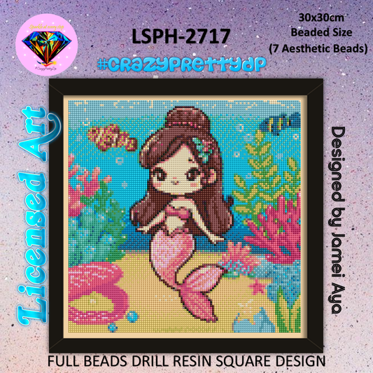 ZAi- 2717 Mermaid Diamond Painting