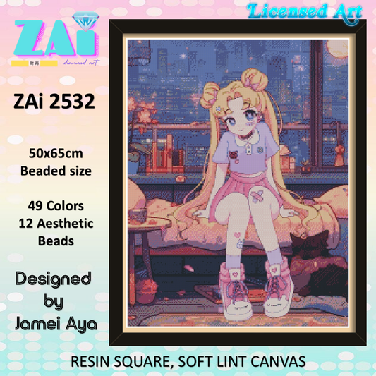 ZAi-2532 Sailormoon Diamond Painting