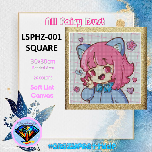 ZAiZ-001 Kawaii ALL FAIRY DUST Diamond Painting