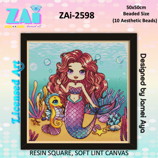 ZAi-2598 Mermaid Diamond Painting