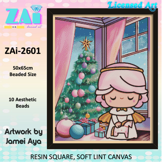 ZAi-2601 Pastel Christmas Diamond Painting