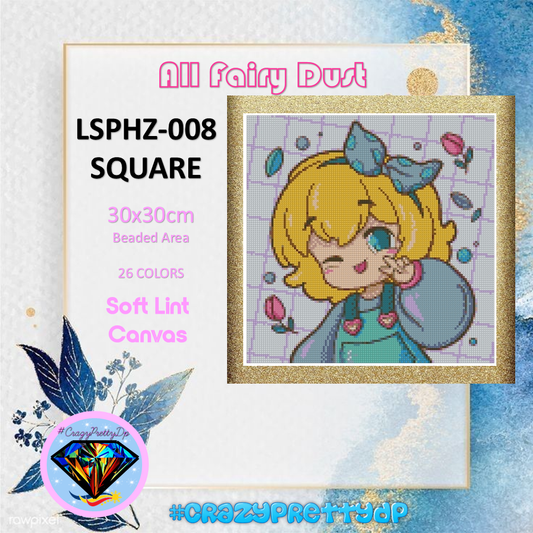 ZAiZ-008 Kawaii ALL FAIRY DUST Diamond Painting