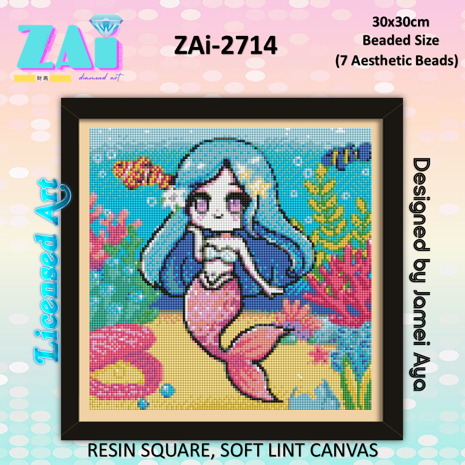 ZAi- 2714 Mermaid Diamond Painting
