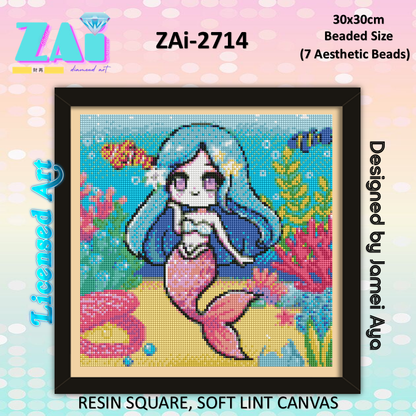 ZAi- 2714 Mermaid Diamond Painting