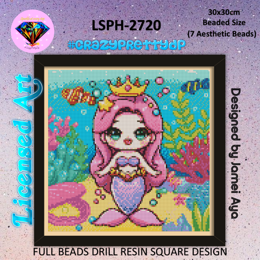 ZAi- 2720 Mermaid Diamond Painting