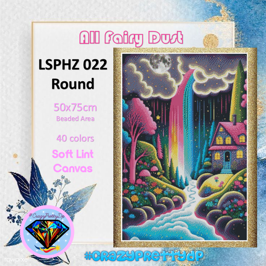 ZAiZ-022 Paradise ALL FAIRY DUST Diamond Painting