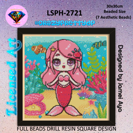 ZAi- 2721 Mermaid Diamond Painting