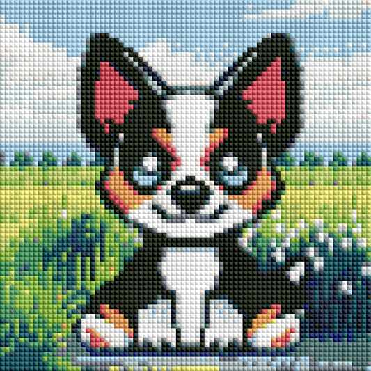 ZAi MINI-006 Dog 3 Diamond Painting